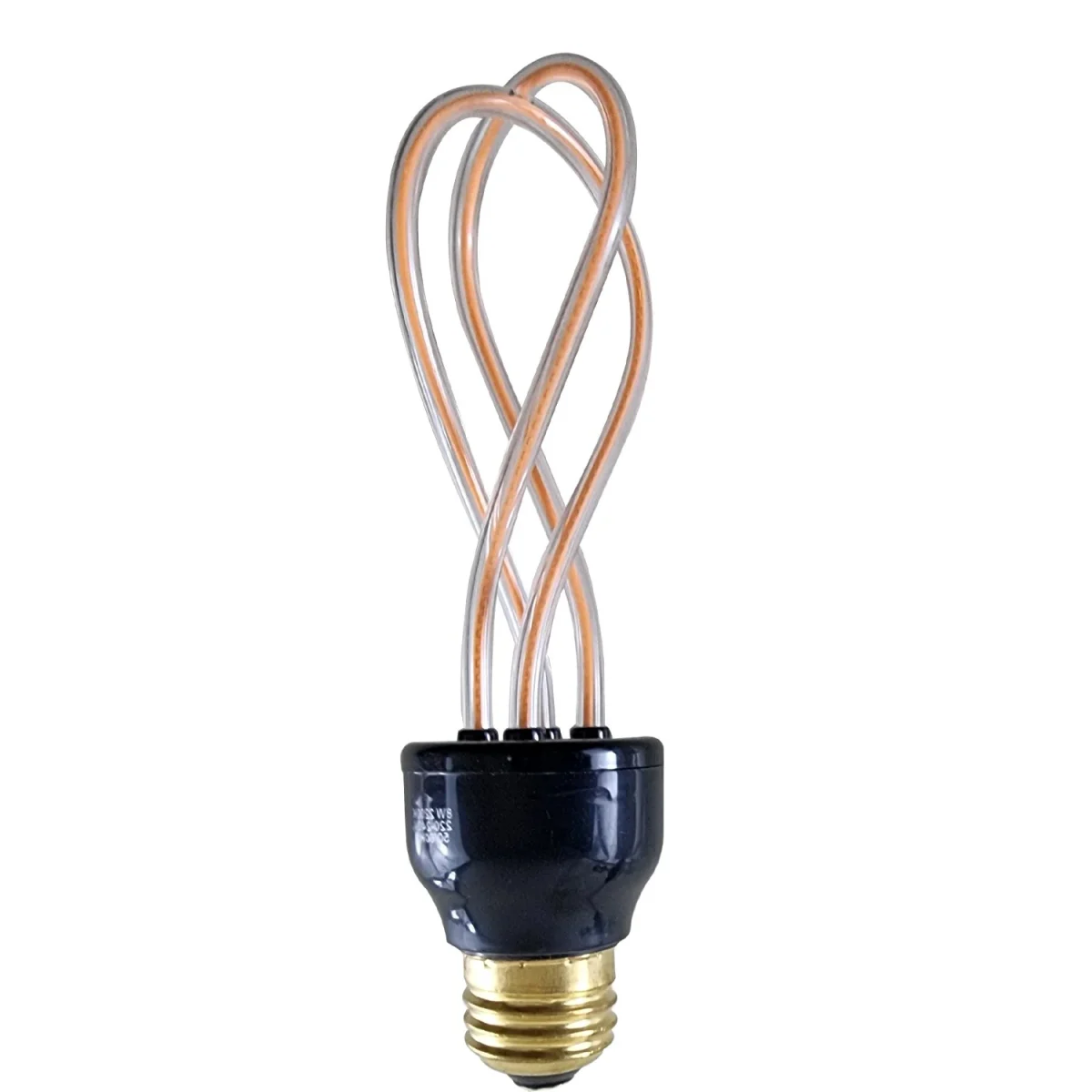 3-pack Retro LED 8W zachte filament E27 decoratieve industriële lamp~1005 - Afbeelding 5