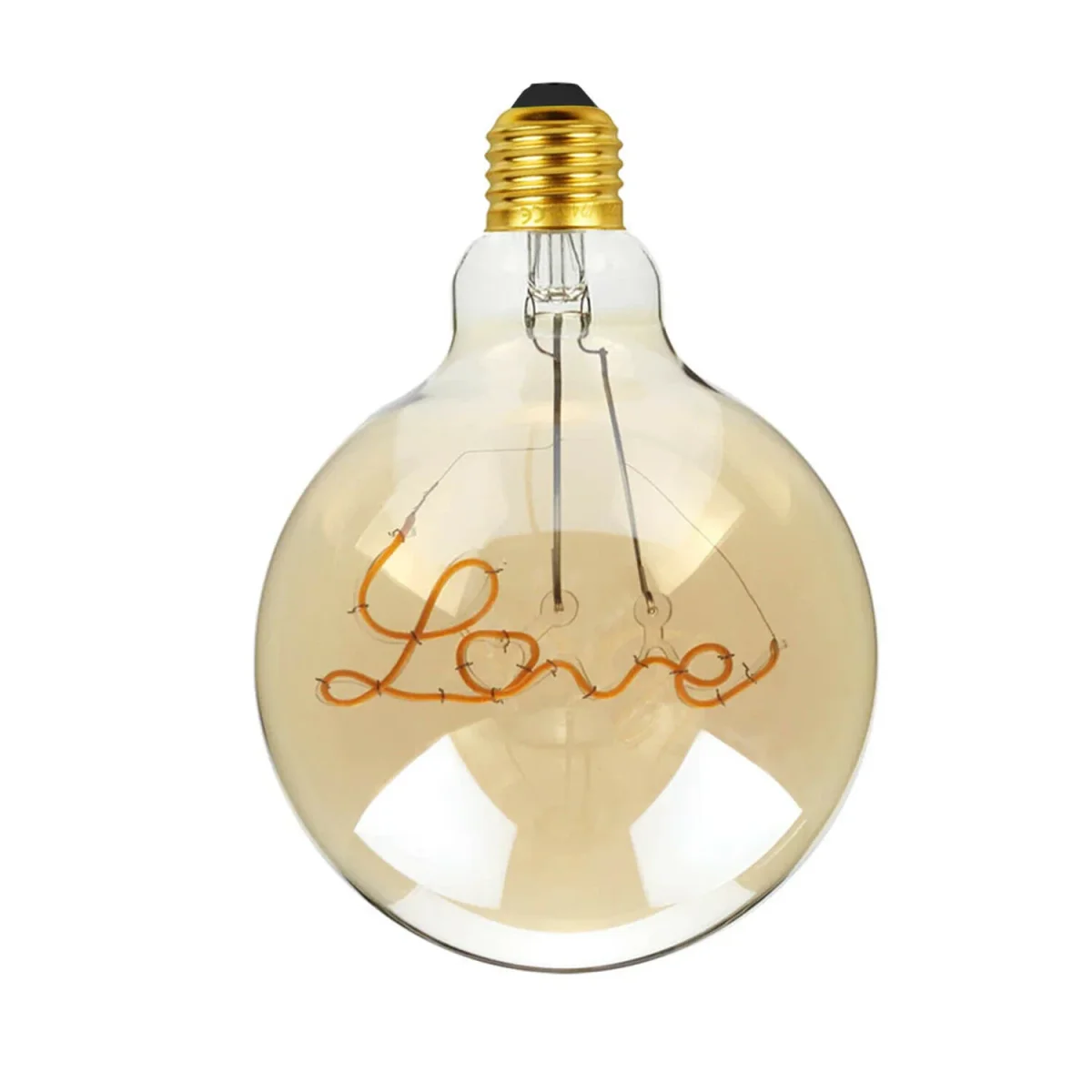 Vintage G125 4W E27 Edison LED-ampul à vis Rétro Filament Verre-ampul - Afbeelding 9