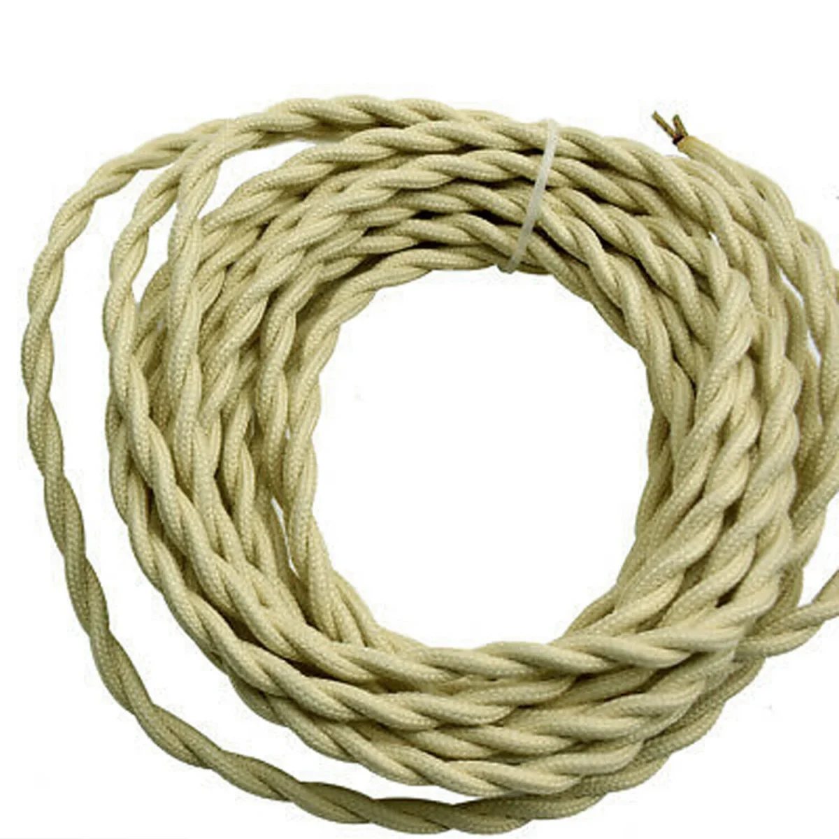 1M/5M/10M 3-aderige gevlochten elektrische verlichtingskabel van textiel, flexibel 0,75 mm~4868 - Afbeelding 5