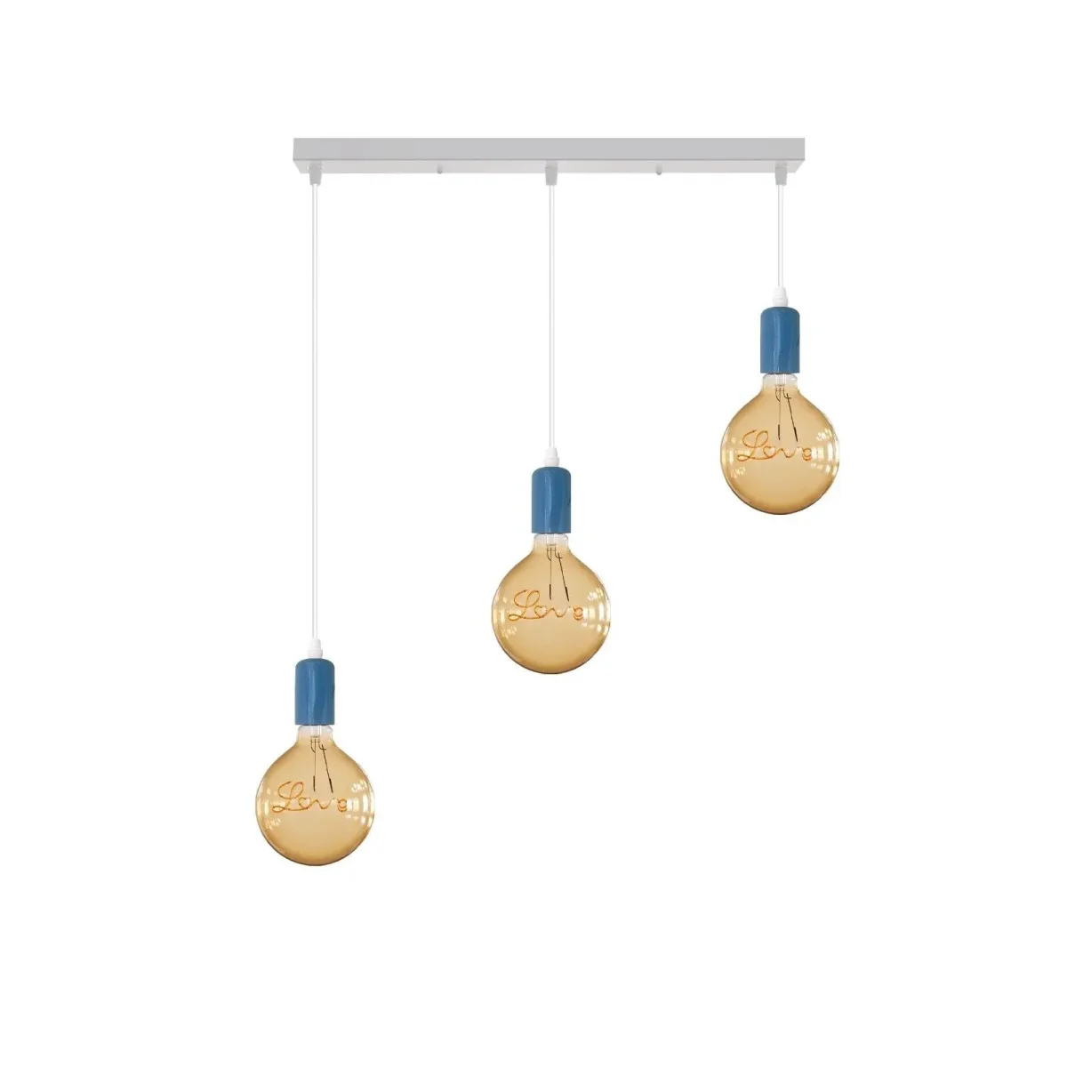 3-lamps plafondlampfitting E27 ~5789 - Afbeelding 9