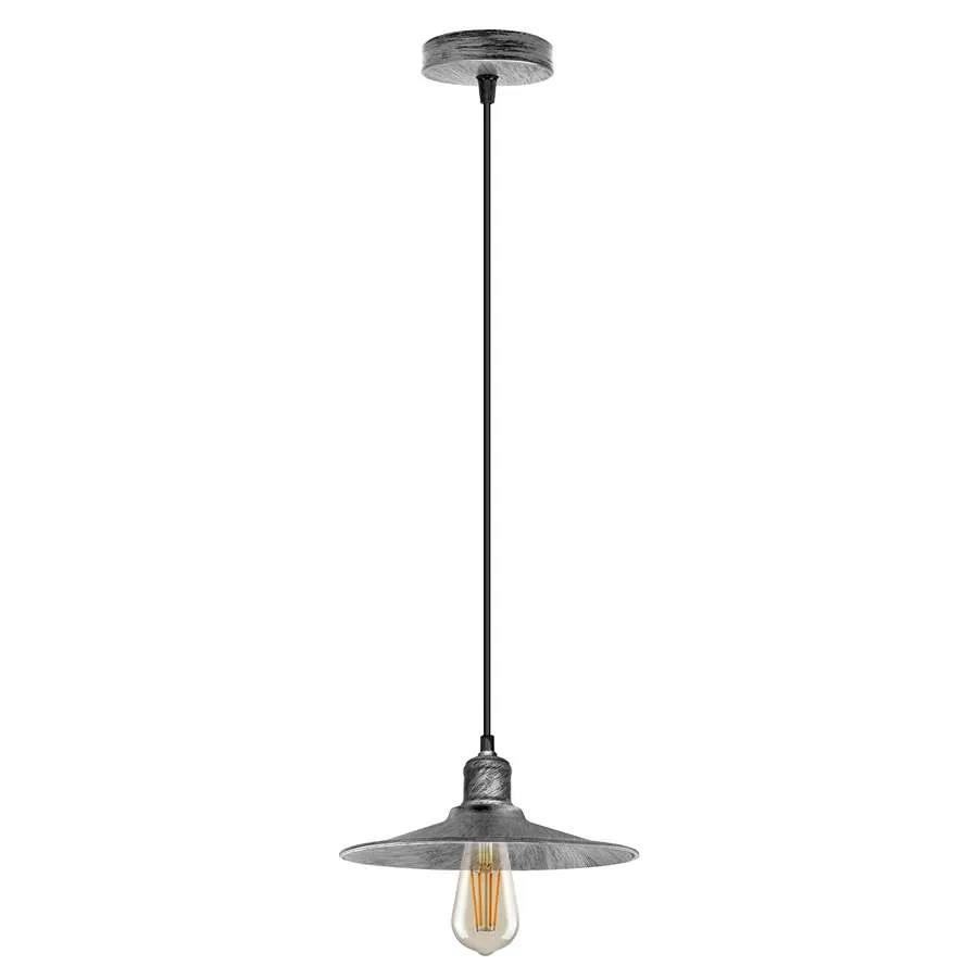 Enkele hanglamp Verstelbare hoogte met metalen kegelvormige kap~ 5137 - Afbeelding 5