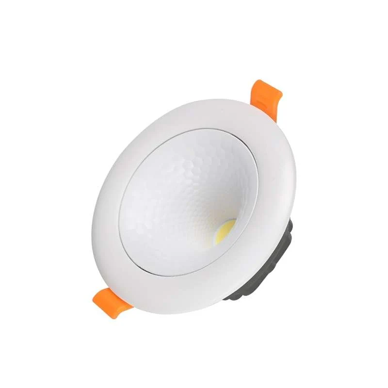 Moderne LED inbouwspot met koel en warm wit rond paneel~4589 - Afbeelding 5
