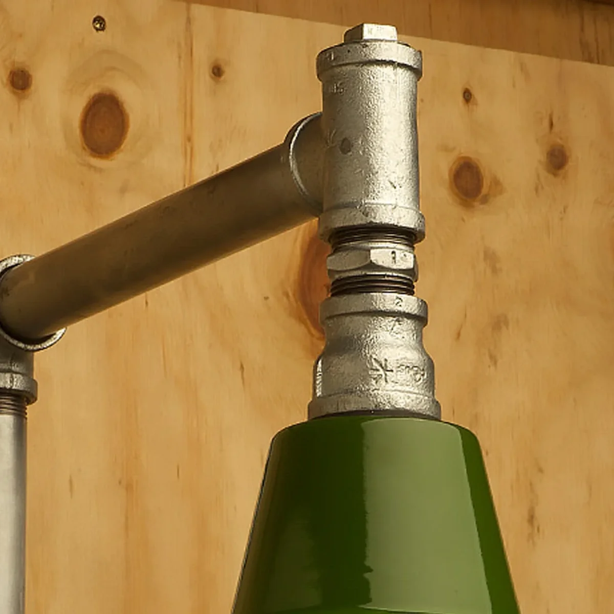 Gegalvaniseerde nippel, smeedbaar ijzeren buis, verlichtingsfittingen DIY ~4520 - Afbeelding 5