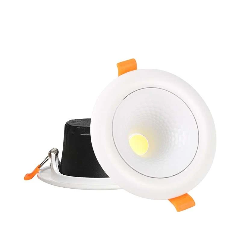 Moderne LED inbouwspot met koel en warm wit rond paneel~4589 - Afbeelding 6