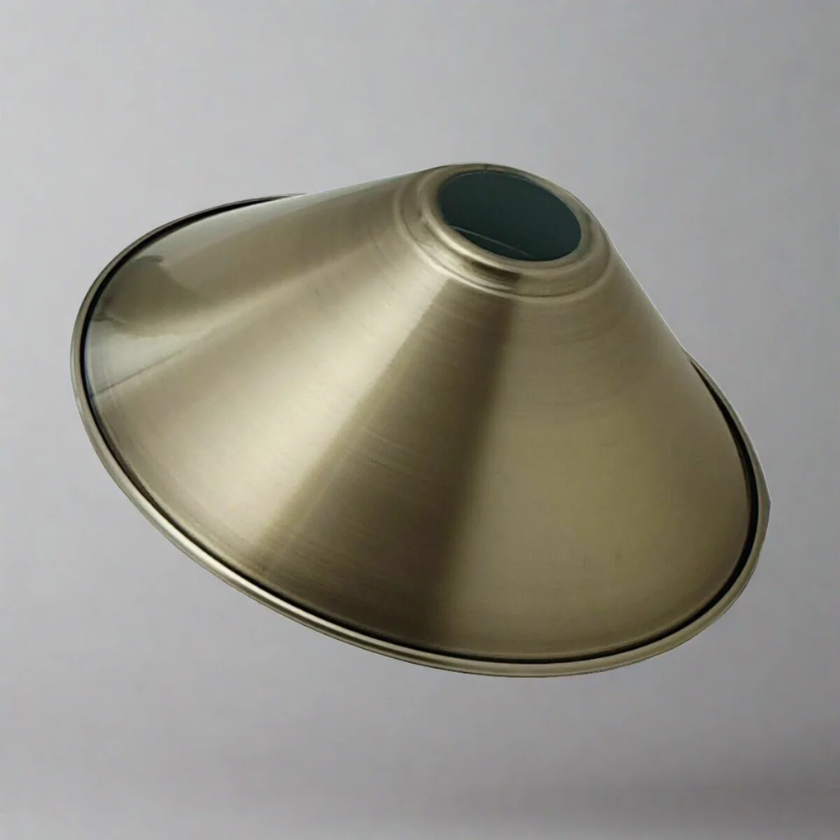 LEDSone industriële vintage metalen kegelvormige hanglamp lampenkap~1449 - Afbeelding 2