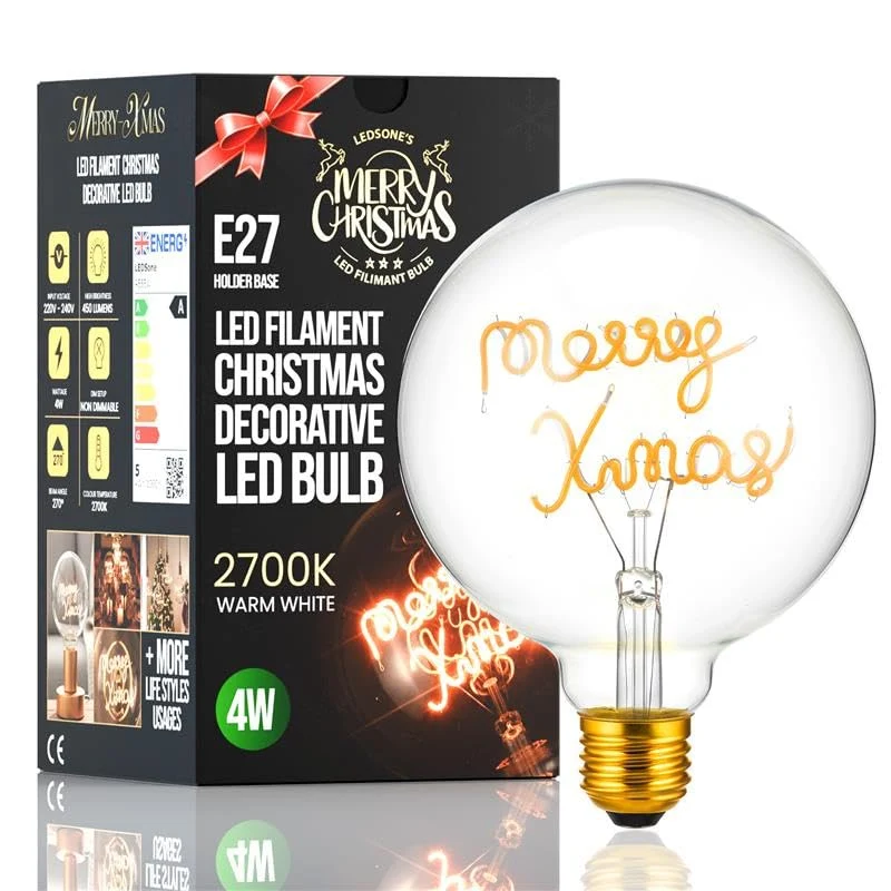 LED Vintage Edison Christmas Decorative Light Bulb~6373 - Afbeelding 4