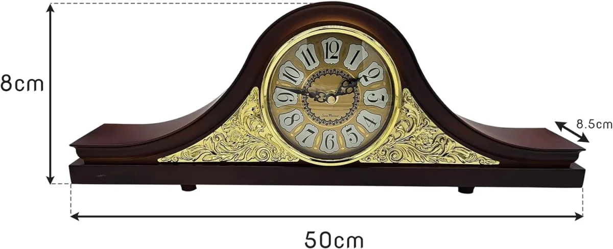Stille Napoleon Hoed Schoorsteenklokken - Tafel- of Plankdecoratie ~5181 - Afbeelding 9