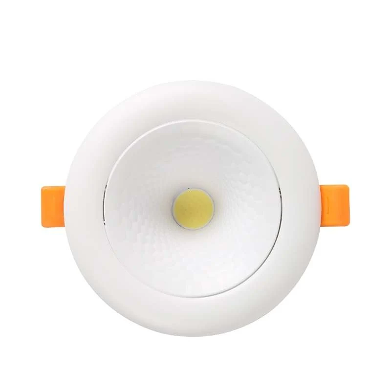 Moderne LED inbouwspot met koel en warm wit rond paneel~4589 - Afbeelding 8