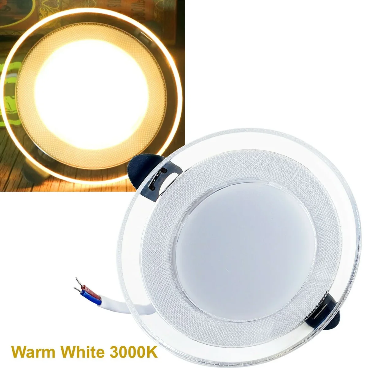 LED ronde plafondpaneel downlight woonkamer slaapkamer keuken~1359 - Afbeelding 6