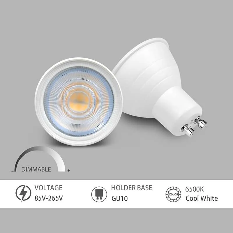 Led GU10 Warm Witte Spotlamp 5W Dimbaar/Niet-dimbaar Lamp~5027 - Afbeelding 5