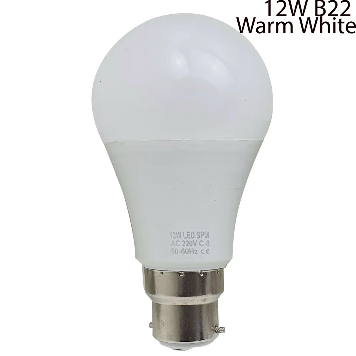 LED GLS 12W B22 Gloeilamp A60 Energiebesparende Lamp Warm Wit Bol~1374 - Afbeelding 3