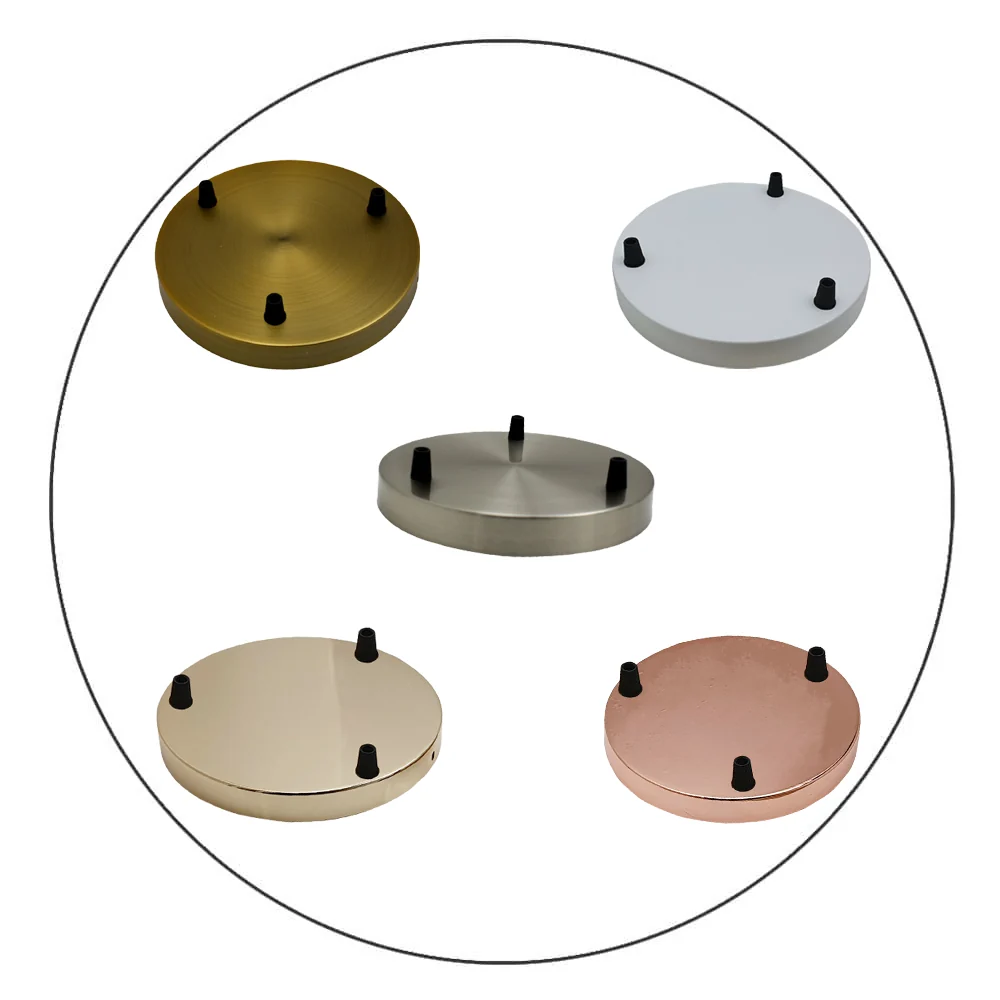 Plafondrozet met meerdere stopcontacten, 3-weg stopcontact, vijf kleuren~2146 - Afbeelding 9