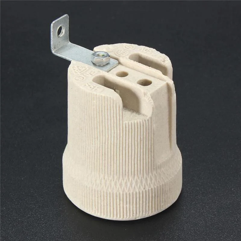 Keramische lamphouder voor porselein E27 Edison schroeffitting ~2963 - Afbeelding 4