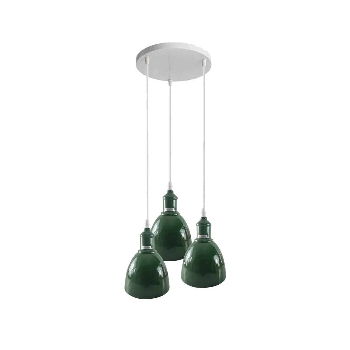 Plafondlamp Rood 3-kap Verlichting~3904 - Afbeelding 9