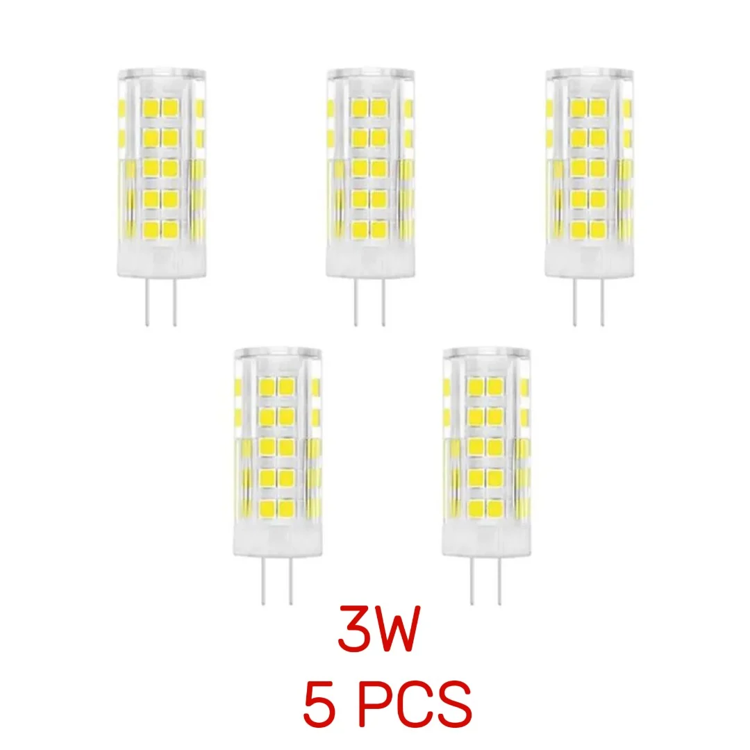 G4 Cool White 28D 3W / 51D 5W rechte pin maïslamp AC 220V LED-lamp ~ 5037 - Afbeelding 2