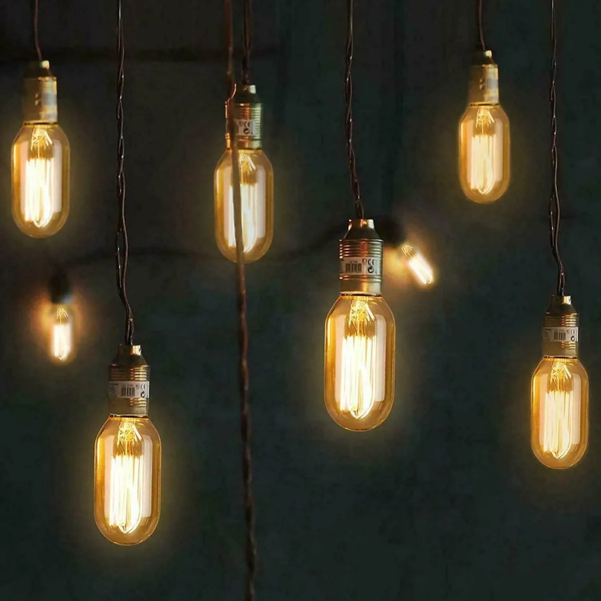 B22 T45 60W dimbare gloeilamp met filament, vintage-stijl~3231 - Afbeelding 7