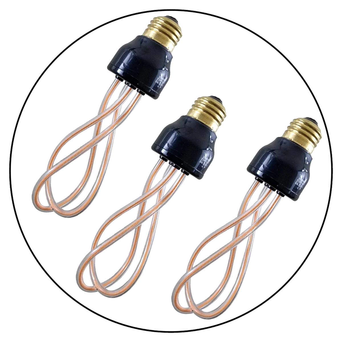 3-pack Retro LED 8W zachte filament E27 decoratieve industriële lamp~1005 - Afbeelding 2