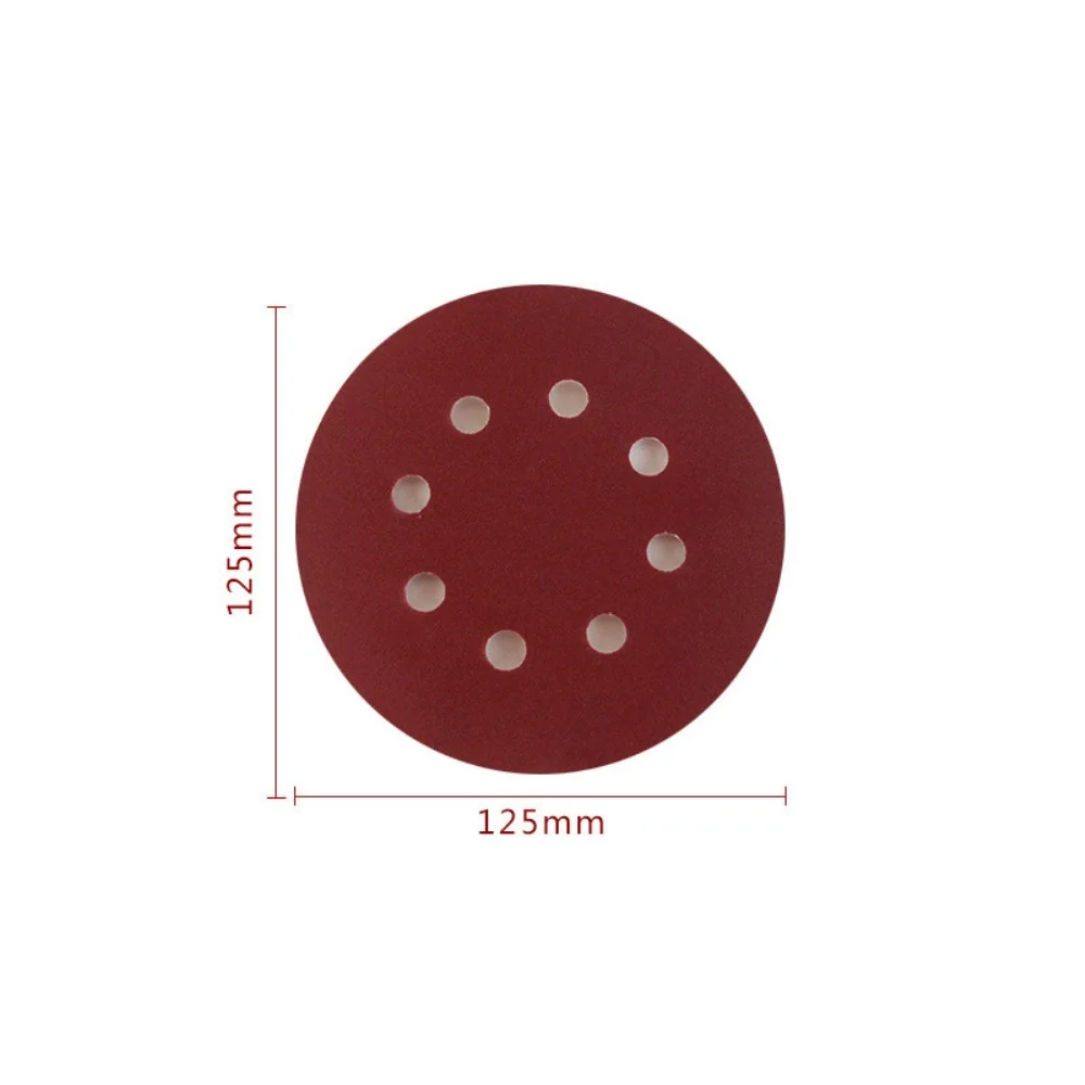 P-120 5 inch 8-gats schuurschijven schuurpapier schuurschijf~2348 - Afbeelding 4