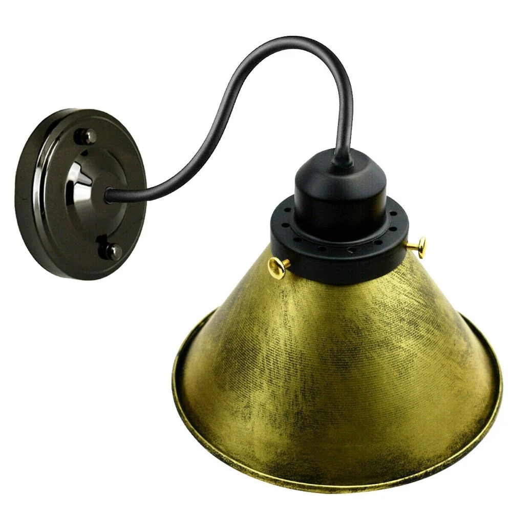 Vintage wandlampenkappen industriële loftverlichting~2827 - Afbeelding 3