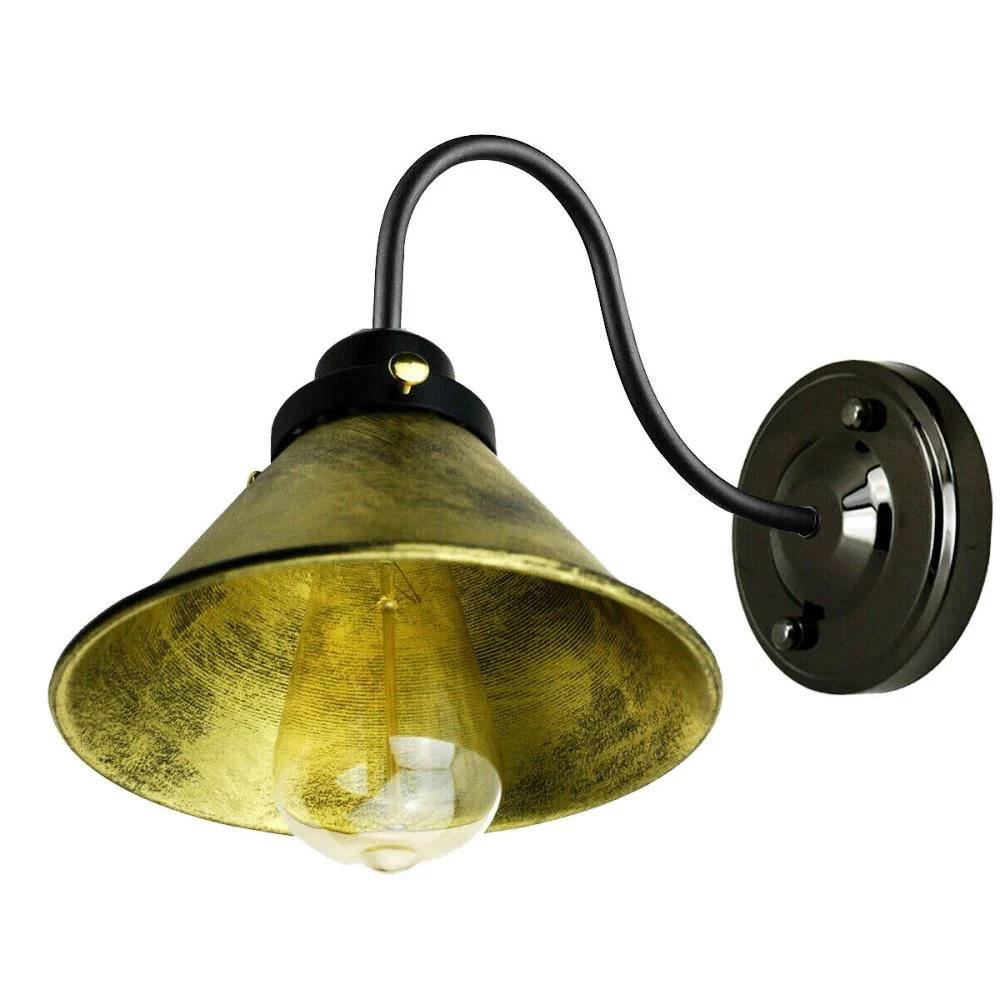 Vintage wandlampenkappen industriële loftverlichting~2827 - Afbeelding 5
