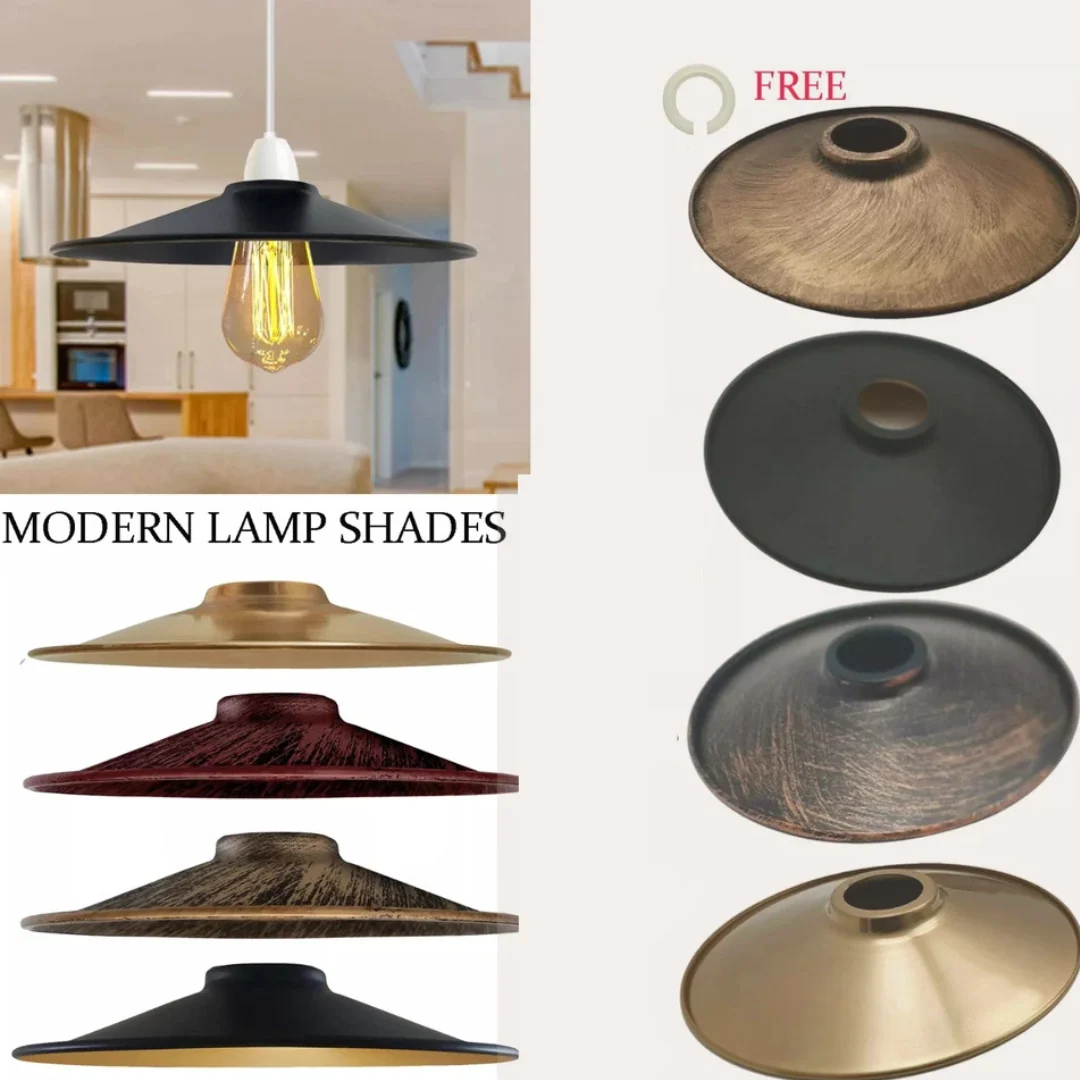 Metalen lampenkap voor moderne hanglamp ~2435 - Afbeelding 7