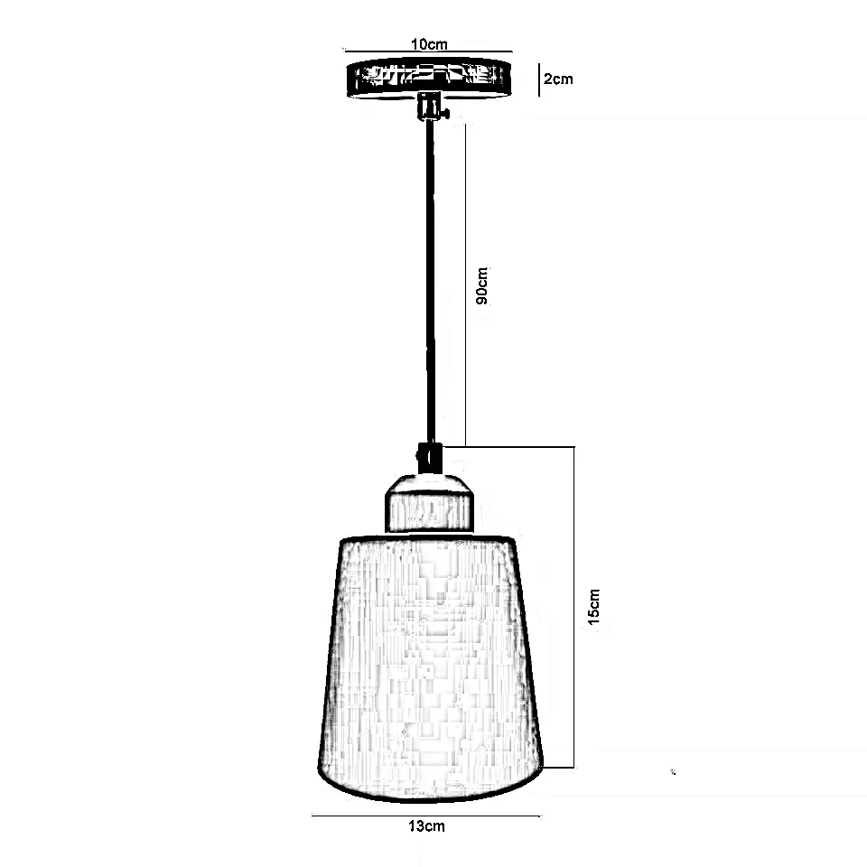 Moderne E27 Mokvormige Plafond Hanglamp ~5661 - Afbeelding 3