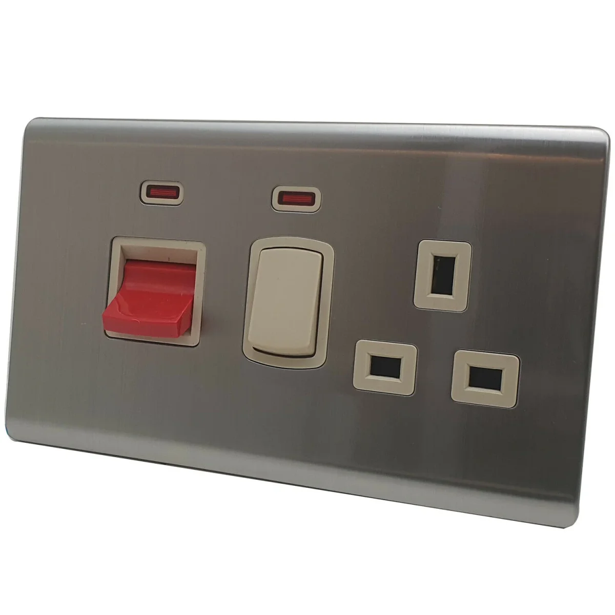 Schroefloze platte stekkerdoos met USB 13A 1-voudig~3869 - Afbeelding 5