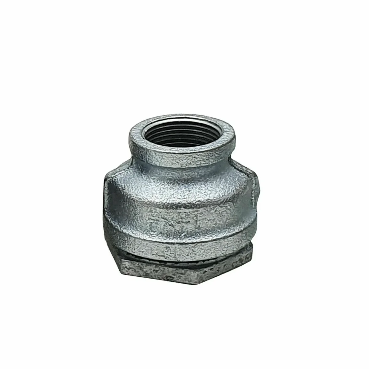 Gegalvaniseerde ijzeren buisfittingen BSP vloerbasis waterleidingfitting ~4521 - Afbeelding 2