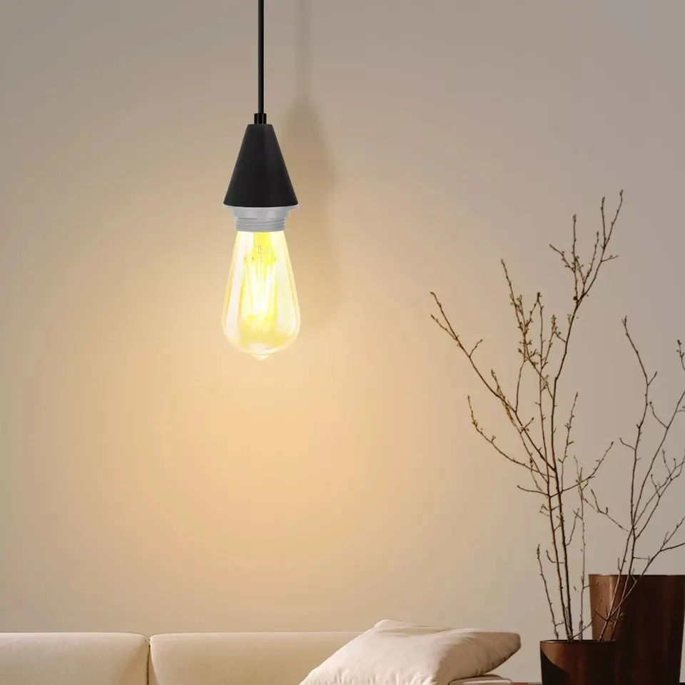 Hanglamp plafondrozet E27 woonkamerlamp licht~5920 - Afbeelding 2