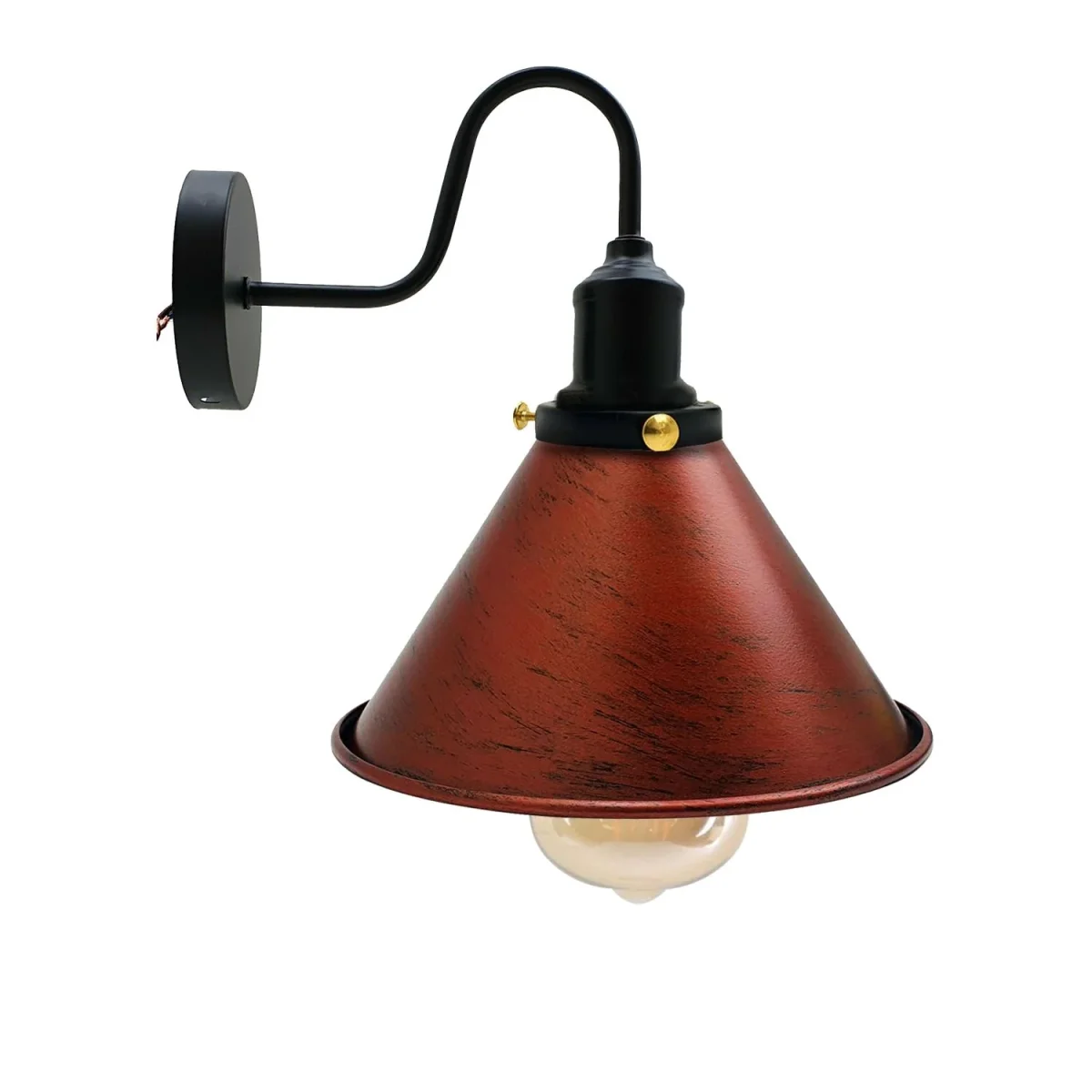 Vintage industriële wandlampen slaapkamer woonkamer ~3388 - Afbeelding 9